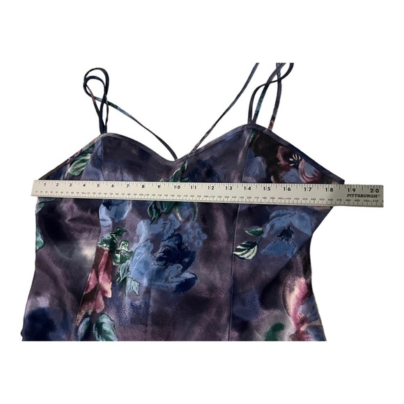 Angelique Vintage Floral Nighty Purple Large - Picture 9 of 9